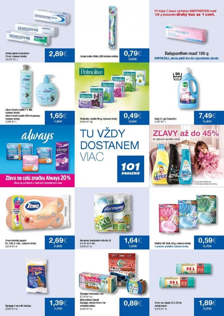 leták aktuální leták 101 Drogerie strana 3 leták aktuální leták 101 Drogerie strana 3