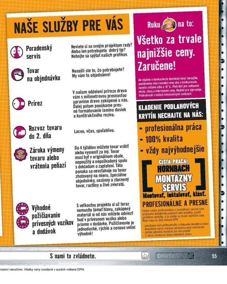 leták aktuálny katalóg HORNBACH strana 55 leták aktuálny katalóg HORNBACH strana 55