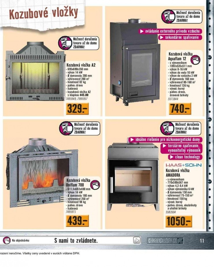 leták leták HORNBACH - kachle a vykurovanie strana 11 leták leták HORNBACH - kachle a vykurovanie strana 11