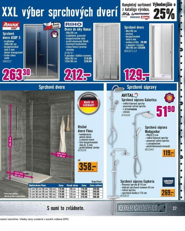 leták extra ponuka HORNBACH strana 27 leták extra ponuka HORNBACH strana 27