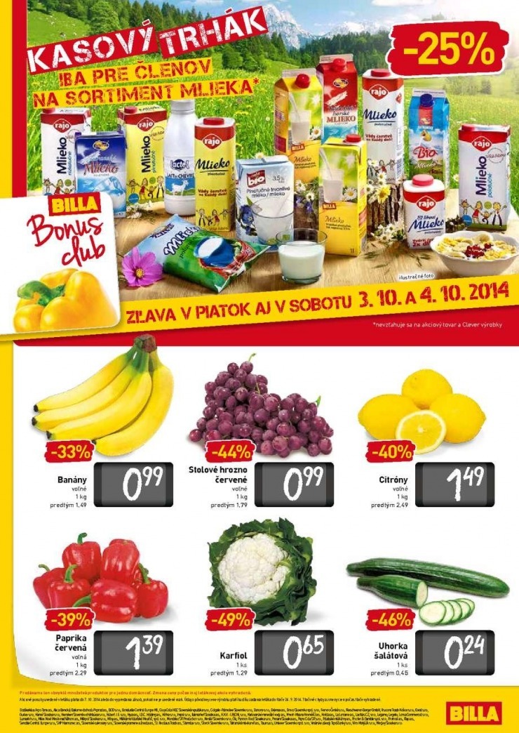 leták Billa aktuální leták strana 14 leták Billa aktuální leták strana 14