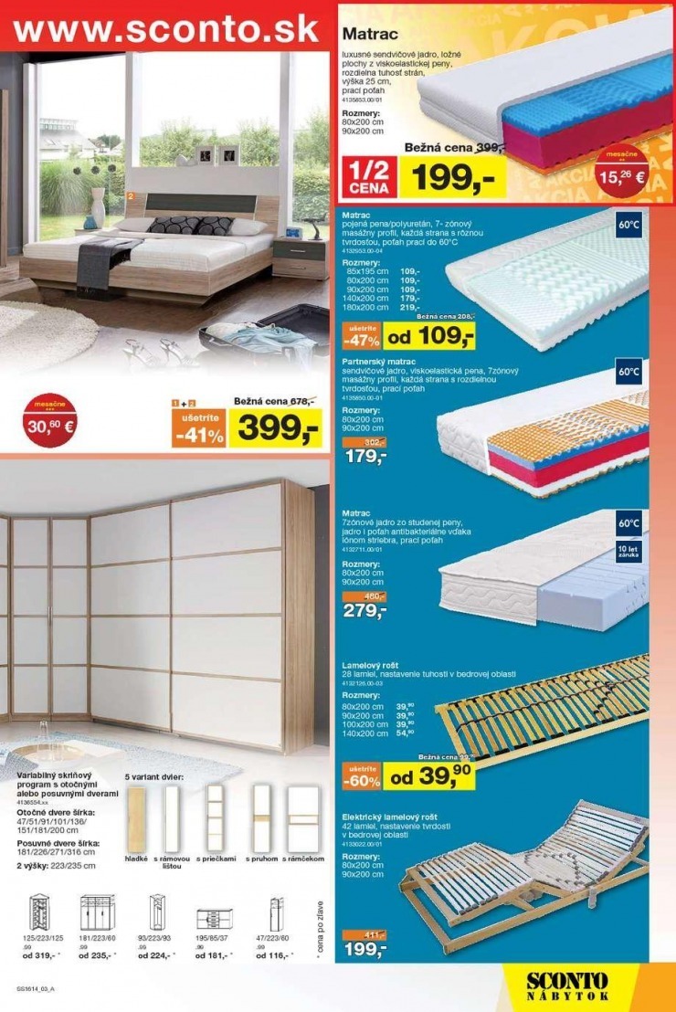 leták Sconto extra leták strana 3 leták Sconto extra leták strana 3