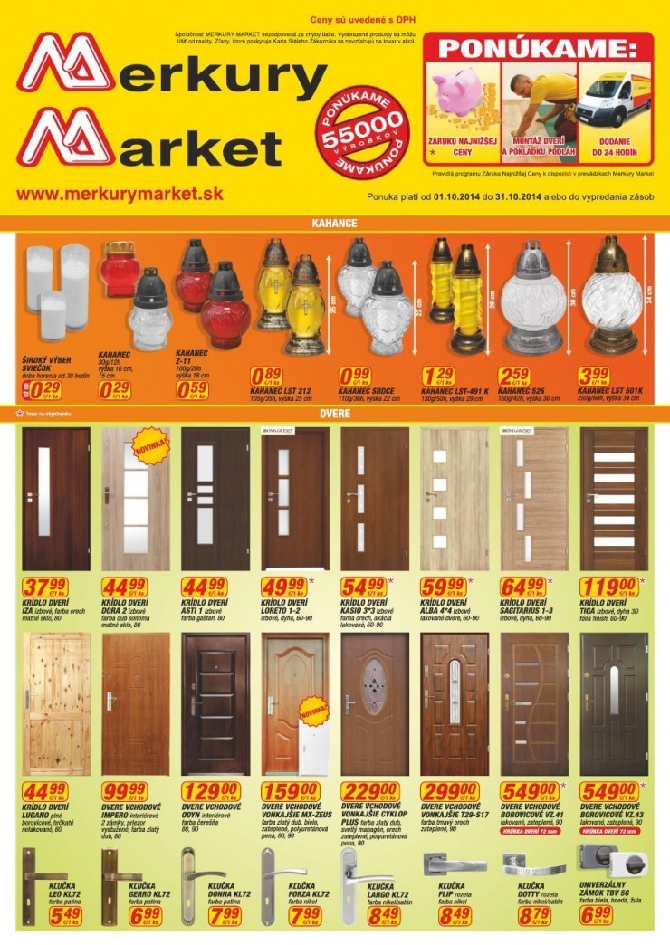 leták Merkury Market akčný leták strana 1 leták Merkury Market akčný leták strana 1