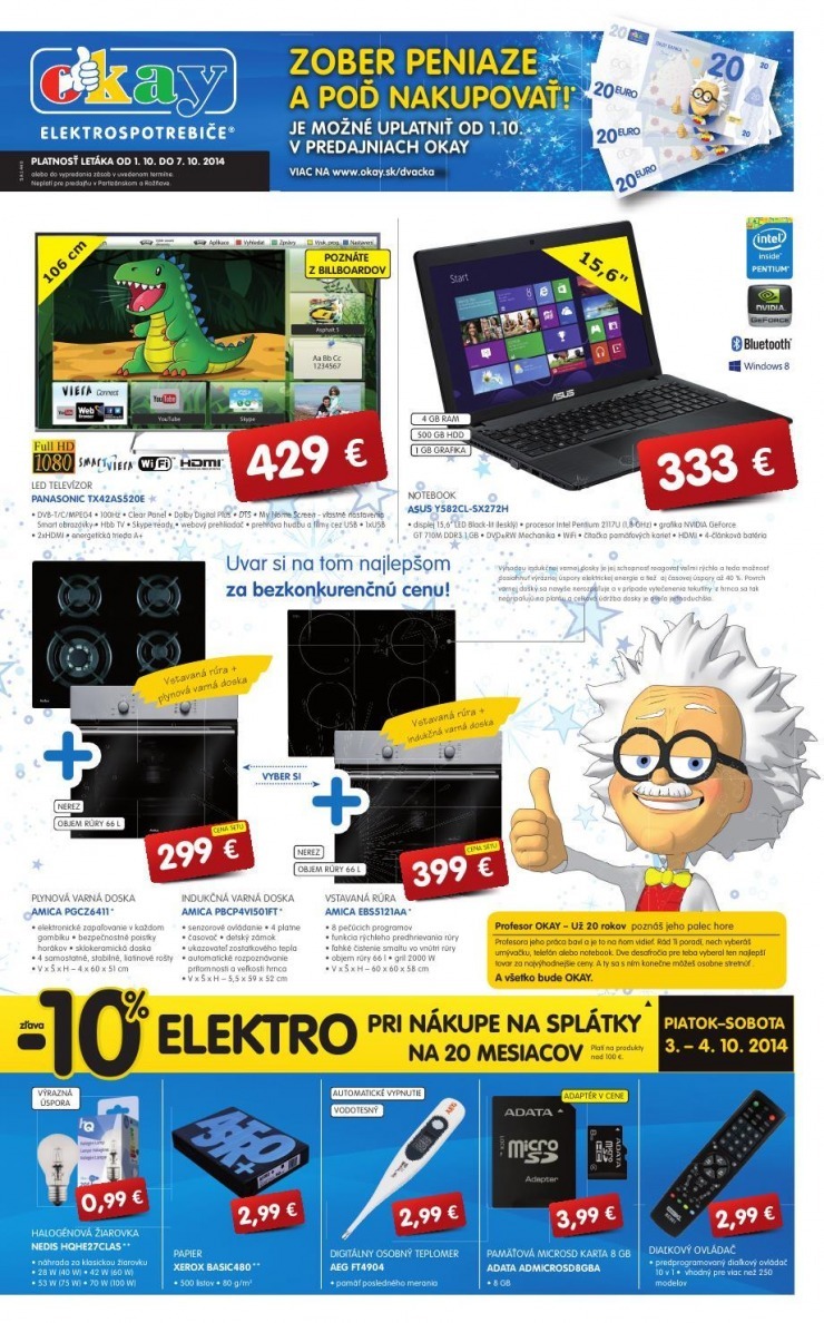 leták extra ponuka Okay strana 1 leták extra ponuka Okay strana 1