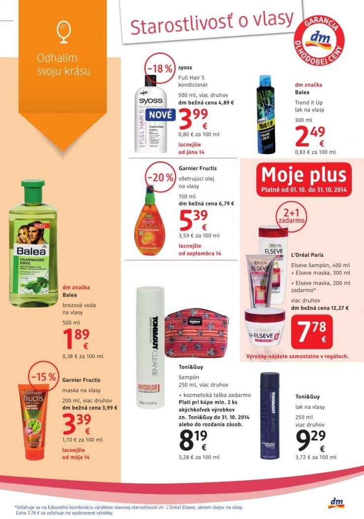 leták mimoriadný leták dm drogerie strana 17 leták mimoriadný leták dm drogerie strana 17
