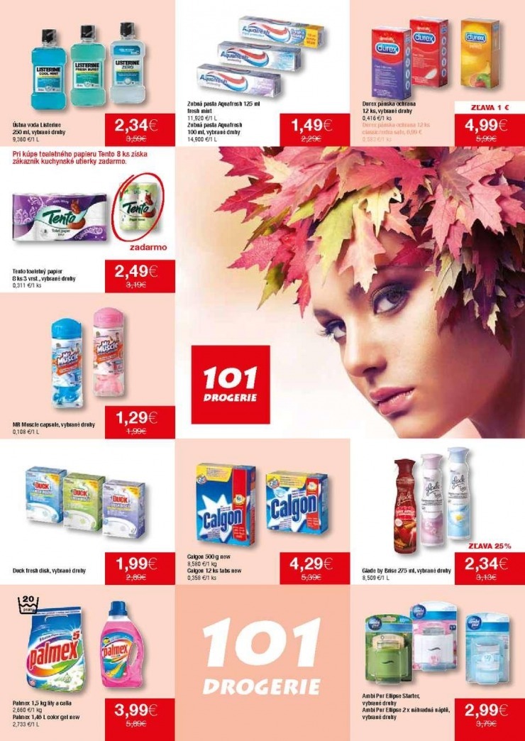 leták 101 Drogerie špeciálny leták strana 7 leták 101 Drogerie špeciálny leták strana 7