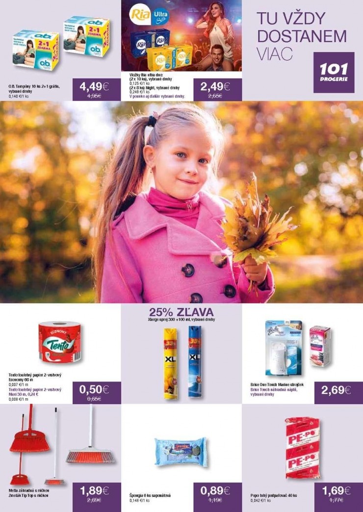leták 101 Drogerie špeciálny leták strana 11 leták 101 Drogerie špeciálny leták strana 11