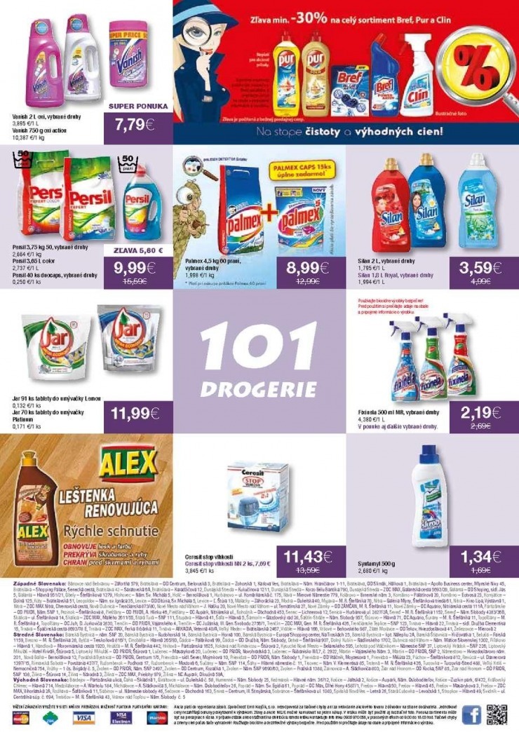 leták 101 Drogerie špeciálny leták strana 12 leták 101 Drogerie špeciálny leták strana 12