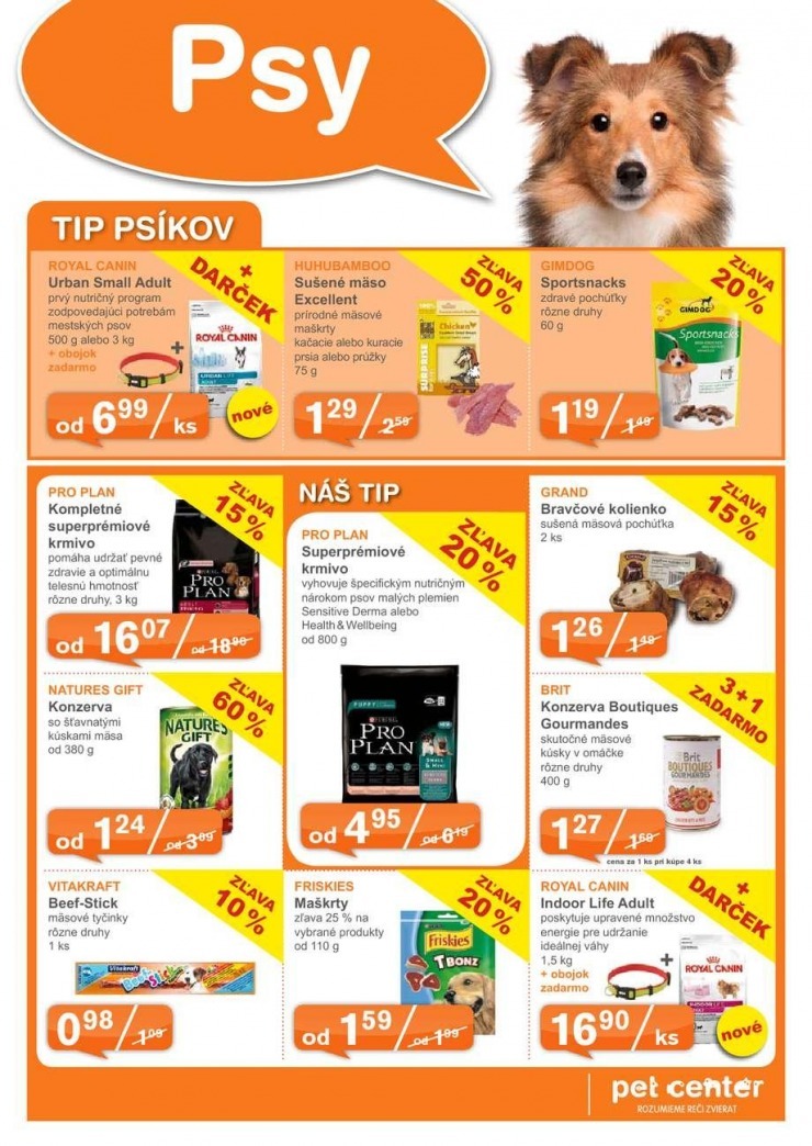 leták Pet Center extra ponuka strana 3 leták Pet Center extra ponuka strana 3