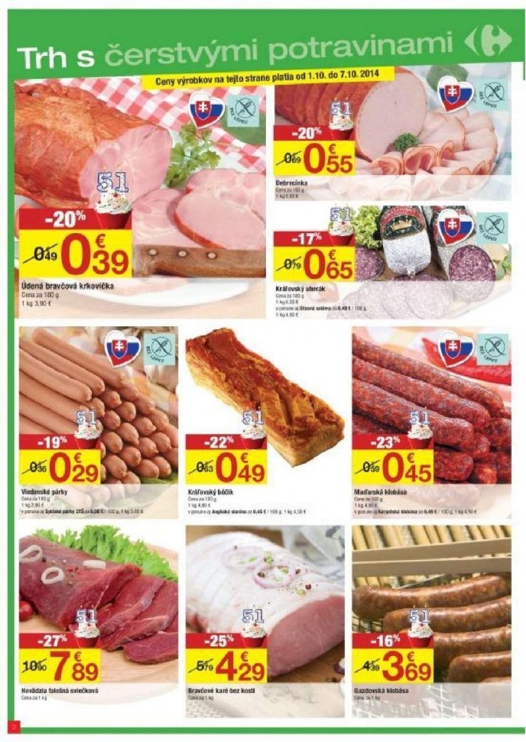 leták špeciálny leták Carrefour strana 2 leták špeciálny leták Carrefour strana 2
