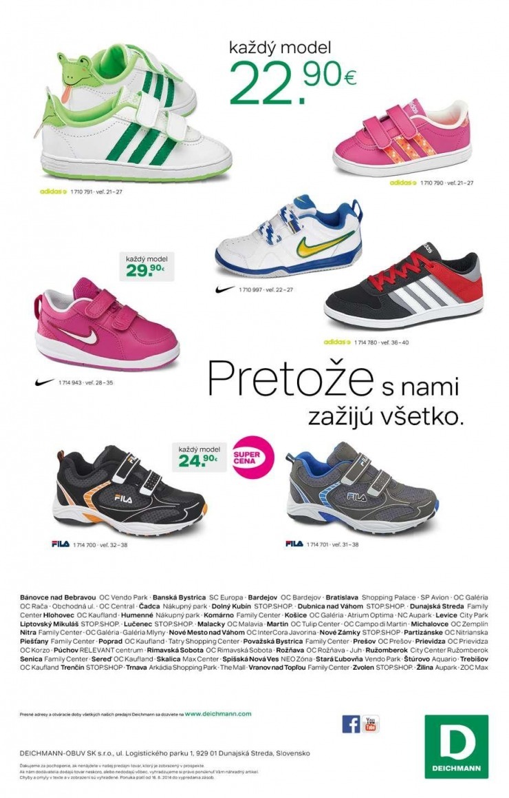 leták Deichmann leták - dětská obuv strana 10 leták Deichmann leták - dětská obuv strana 10