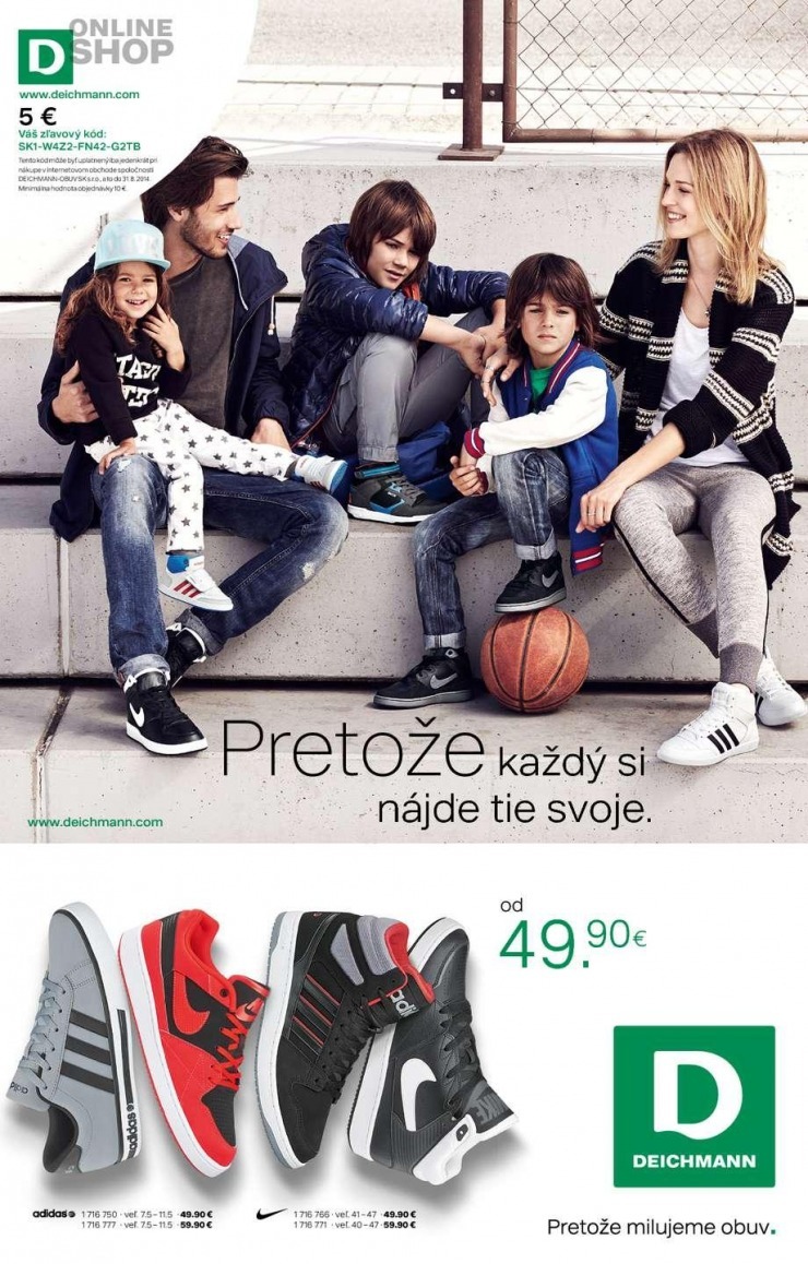 leták Deichmann leták - dětská obuv strana 12 leták Deichmann leták - dětská obuv strana 12