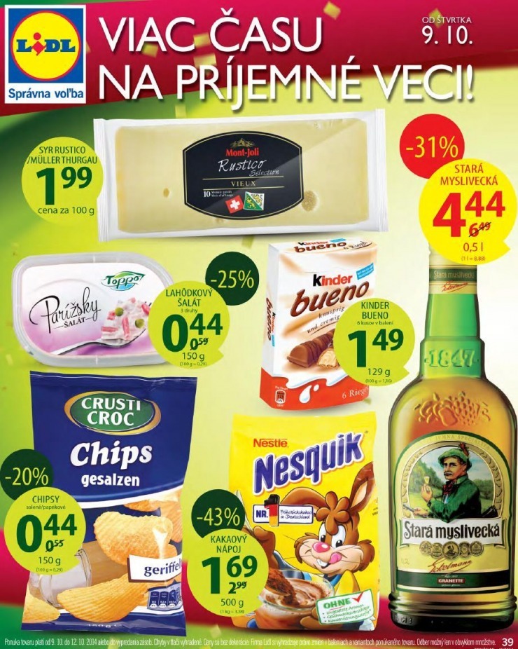 leták Lidl extra leták strana 39 leták Lidl extra leták strana 39