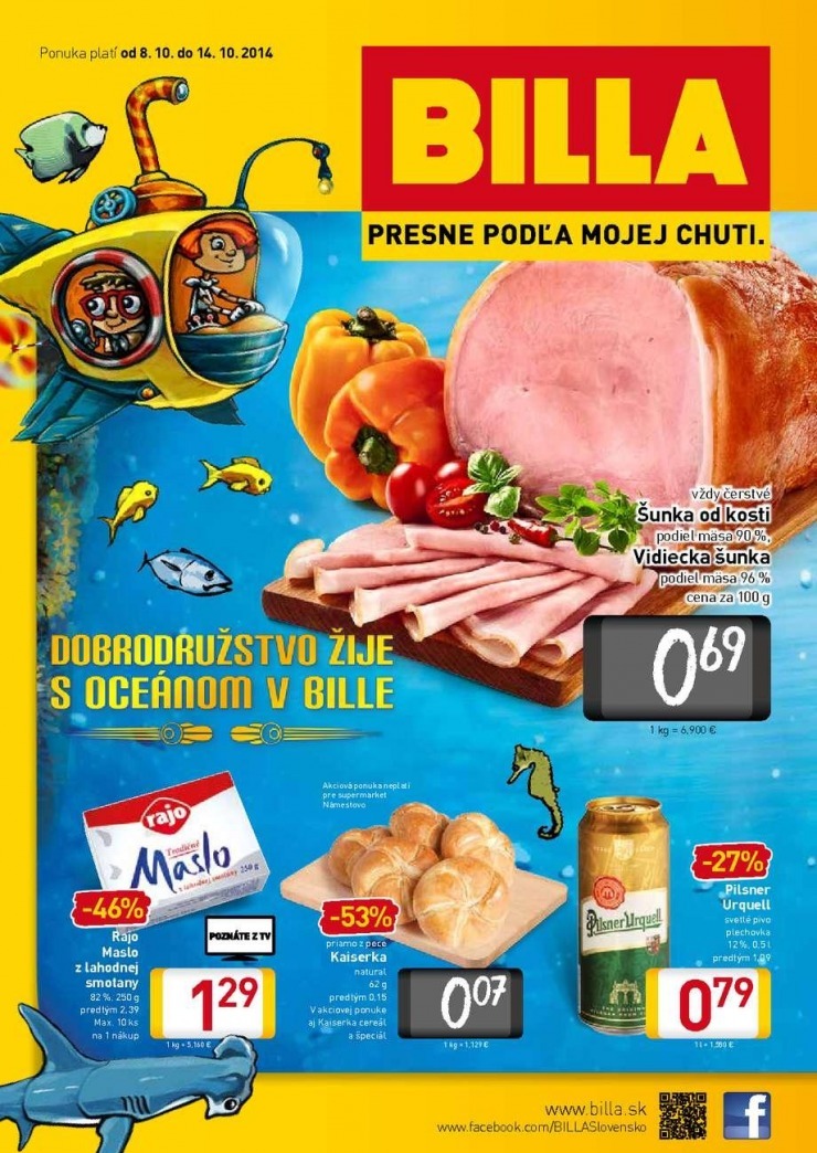 leták akciový Billa leták strana 1 leták akciový Billa leták strana 1