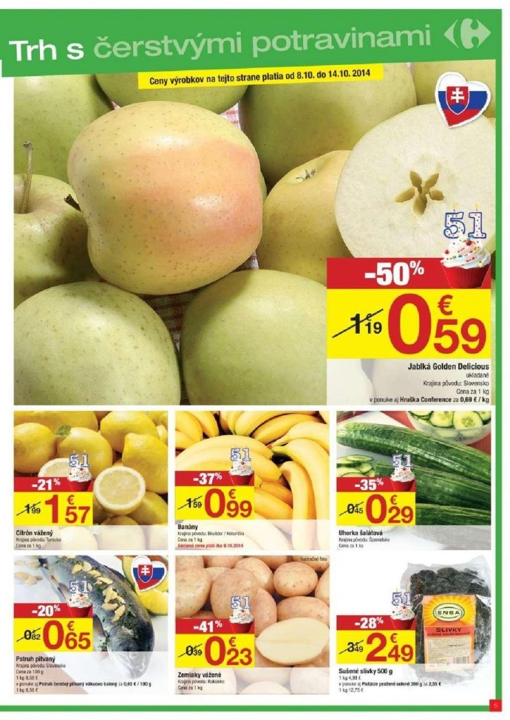leták Carrefour leták - oslavujeme narodeniny strana 5 leták Carrefour leták - oslavujeme narodeniny strana 5
