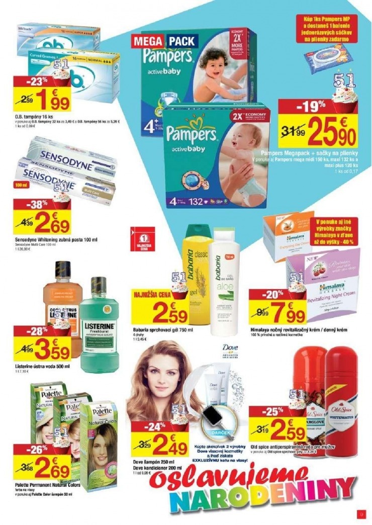 leták Carrefour leták - oslavujeme narodeniny strana 9 leták Carrefour leták - oslavujeme narodeniny strana 9