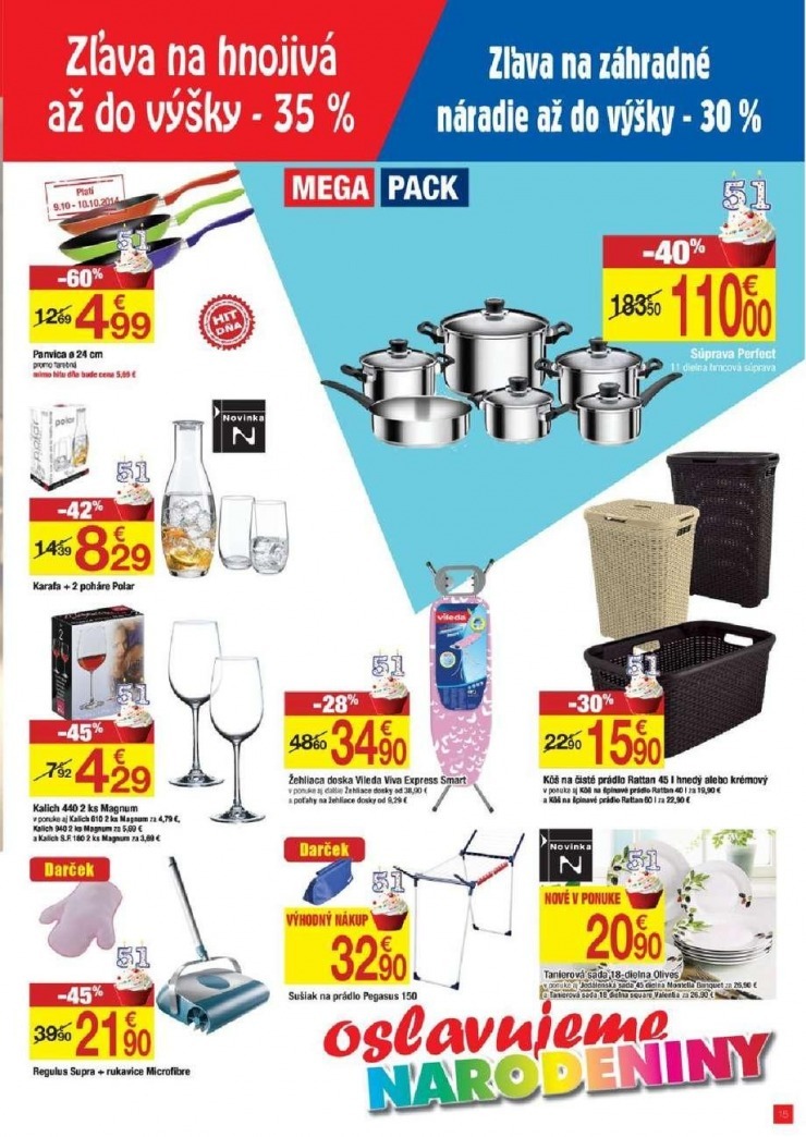 leták Carrefour leták - oslavujeme narodeniny strana 15 leták Carrefour leták - oslavujeme narodeniny strana 15