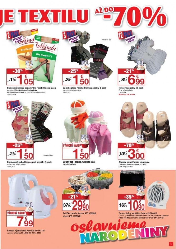 leták Carrefour leták - oslavujeme narodeniny strana 19 leták Carrefour leták - oslavujeme narodeniny strana 19