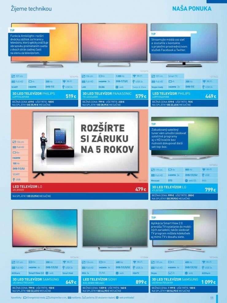 leták NAY Elektrodom exkluzívny leták strana 11 leták NAY Elektrodom exkluzívny leták strana 11