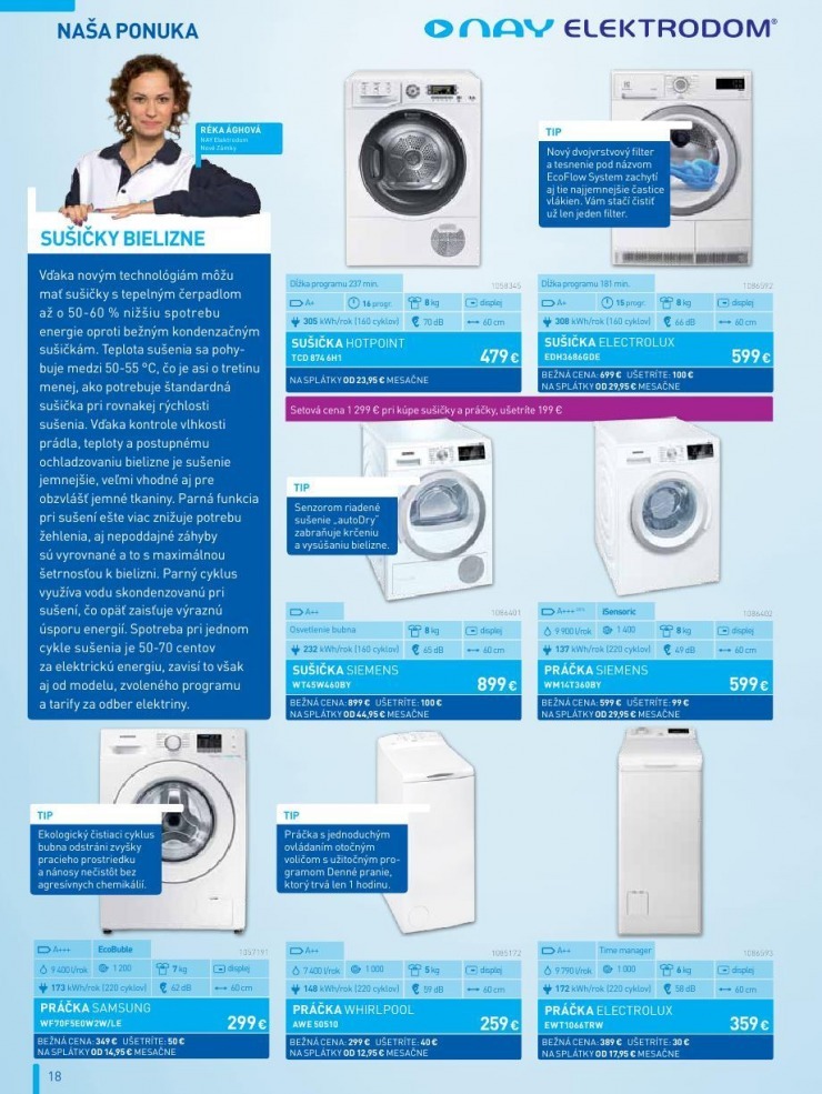 leták NAY Elektrodom exkluzívny leták strana 18 leták NAY Elektrodom exkluzívny leták strana 18