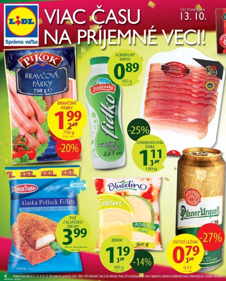 leták extra ponuka Lidl strana 4 leták extra ponuka Lidl strana 4