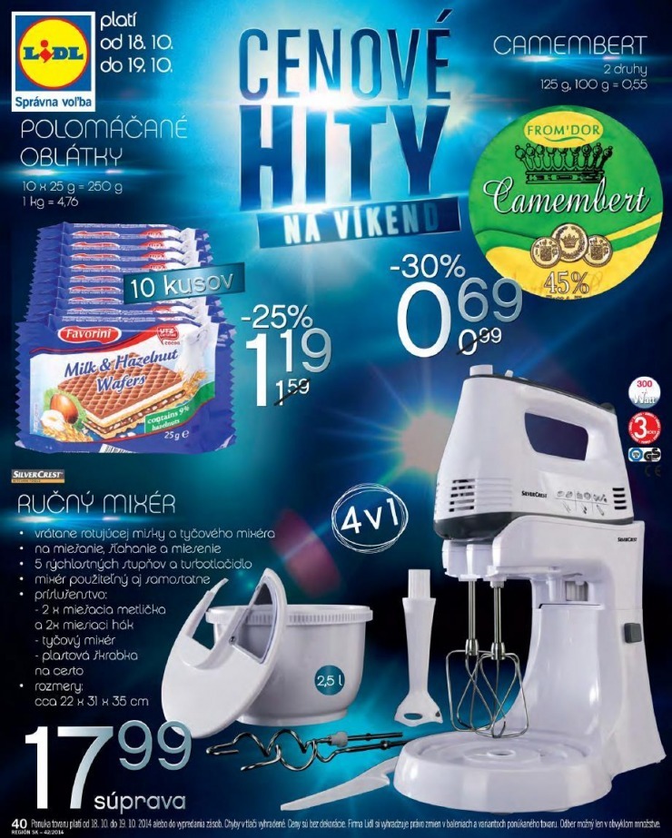 leták extra ponuka Lidl strana 40 leták extra ponuka Lidl strana 40