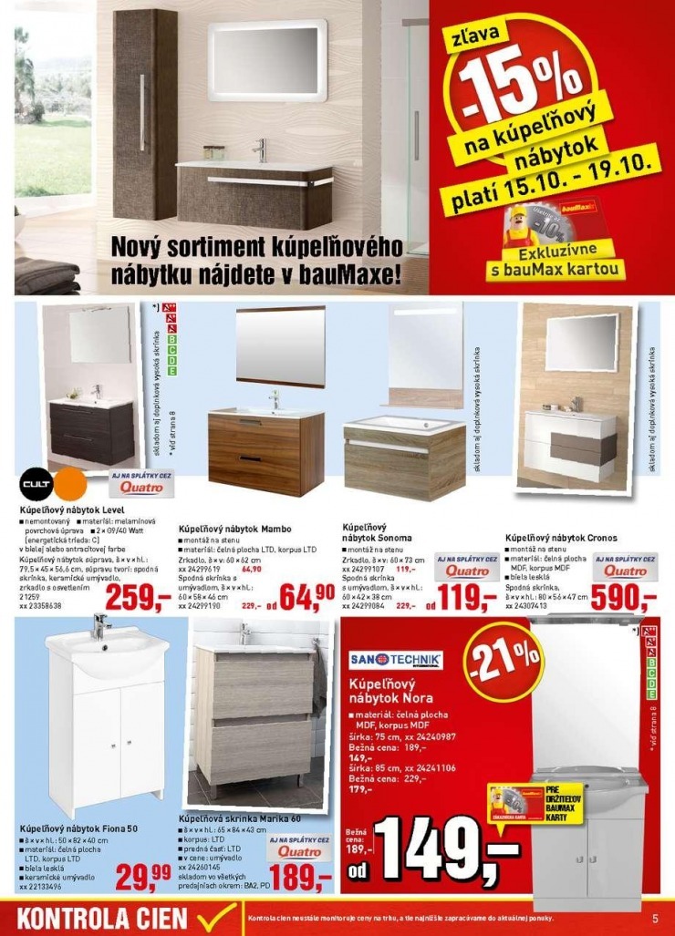 leták aktuálny nabídka bauMax strana 5 leták aktuálny nabídka bauMax strana 5