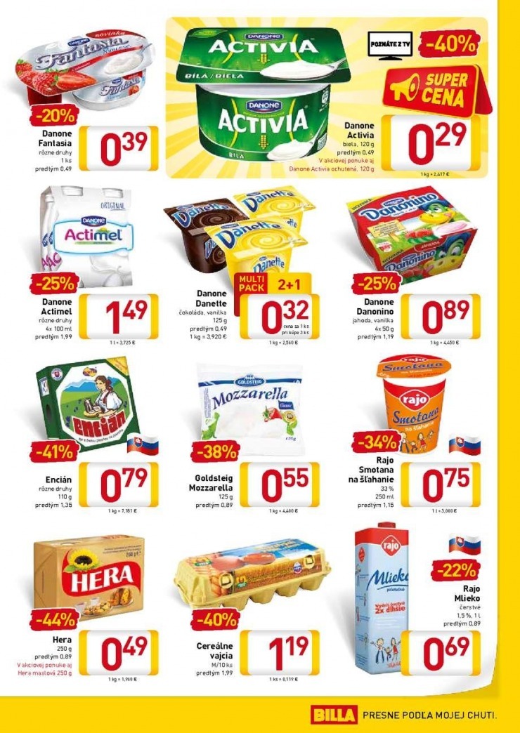 leták extra ponuka Billa strana 5 leták extra ponuka Billa strana 5