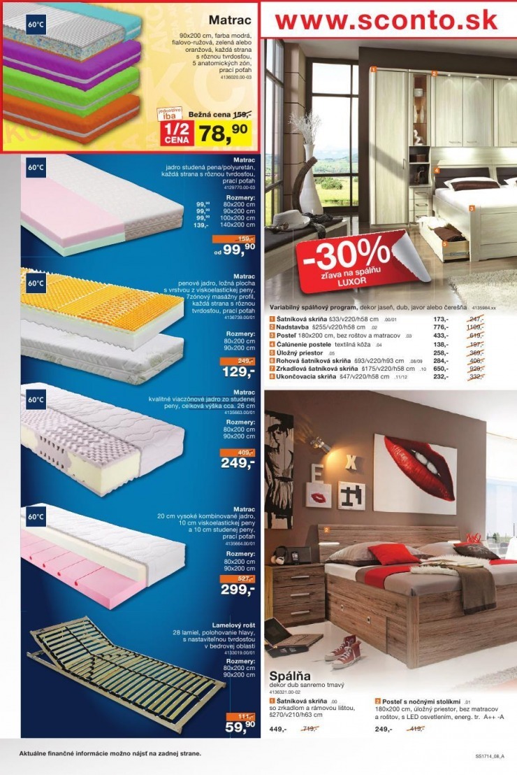 leták extra ponuka Sconto nábytok strana 8 leták extra ponuka Sconto nábytok strana 8