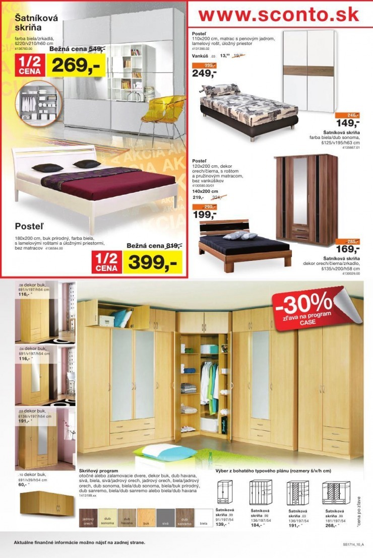 leták extra ponuka Sconto nábytok strana 10 leták extra ponuka Sconto nábytok strana 10