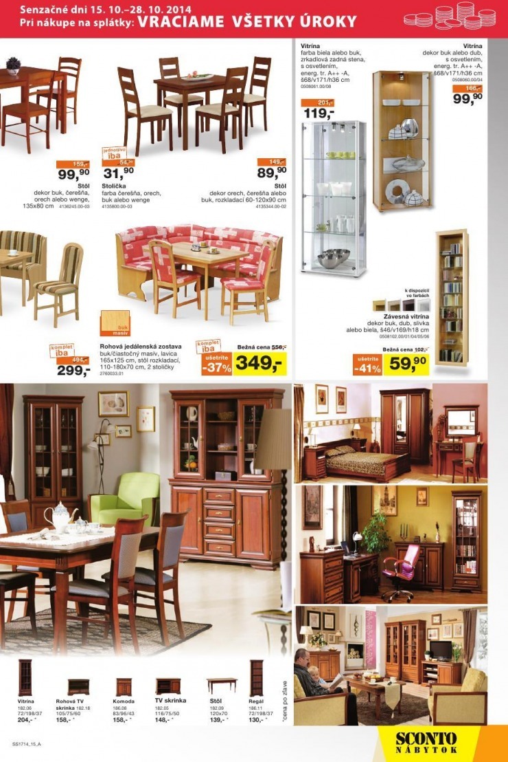 leták extra ponuka Sconto nábytok strana 15 leták extra ponuka Sconto nábytok strana 15
