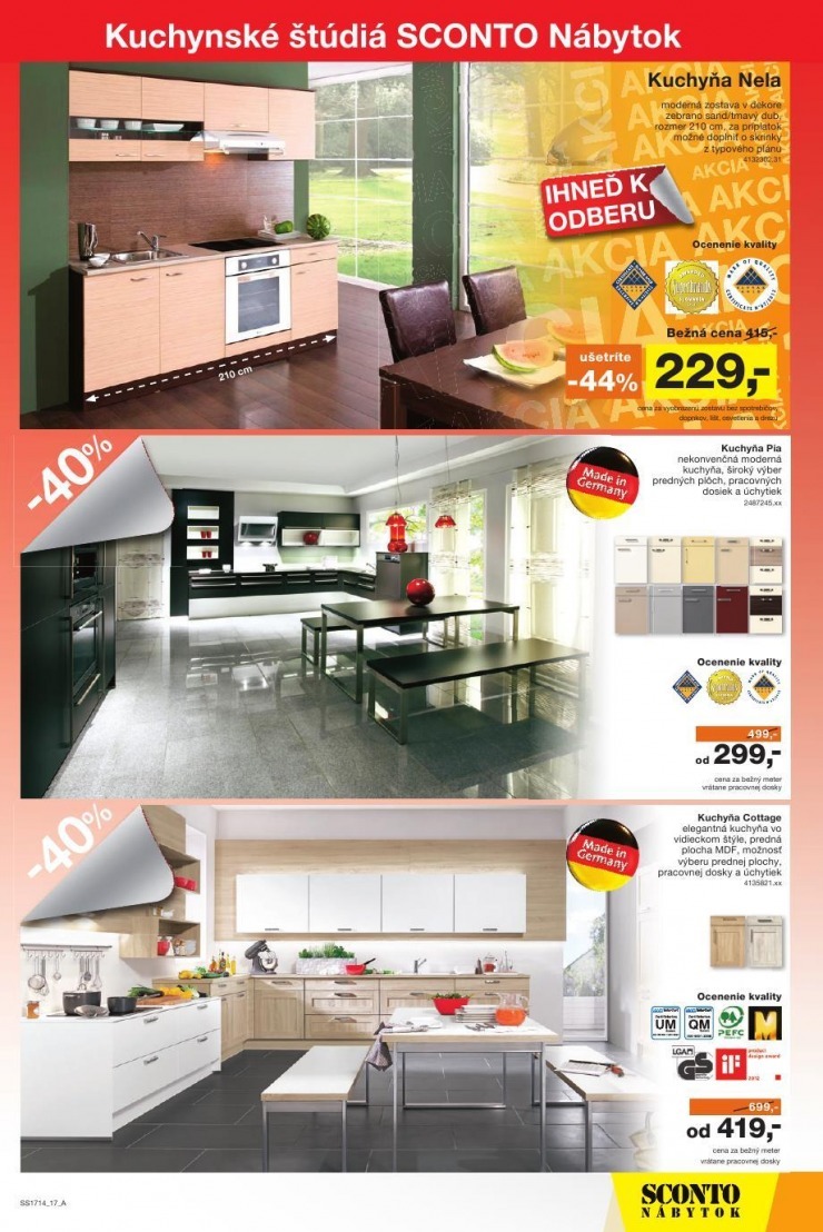 leták extra ponuka Sconto nábytok strana 17 leták extra ponuka Sconto nábytok strana 17