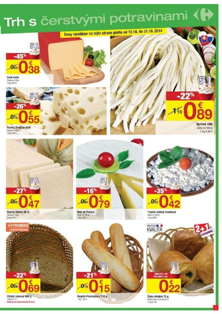 leták Carrefour leták - oslavujeme narodeniny strana 5 leták Carrefour leták - oslavujeme narodeniny strana 5