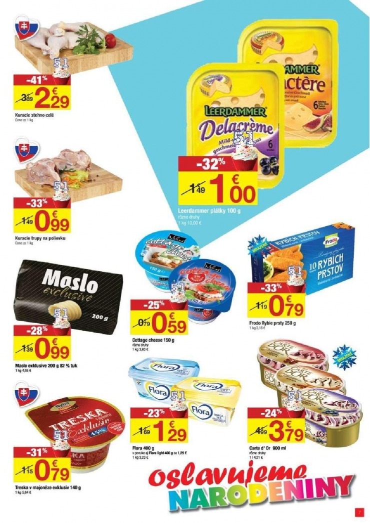 leták Carrefour leták - oslavujeme narodeniny strana 7 leták Carrefour leták - oslavujeme narodeniny strana 7