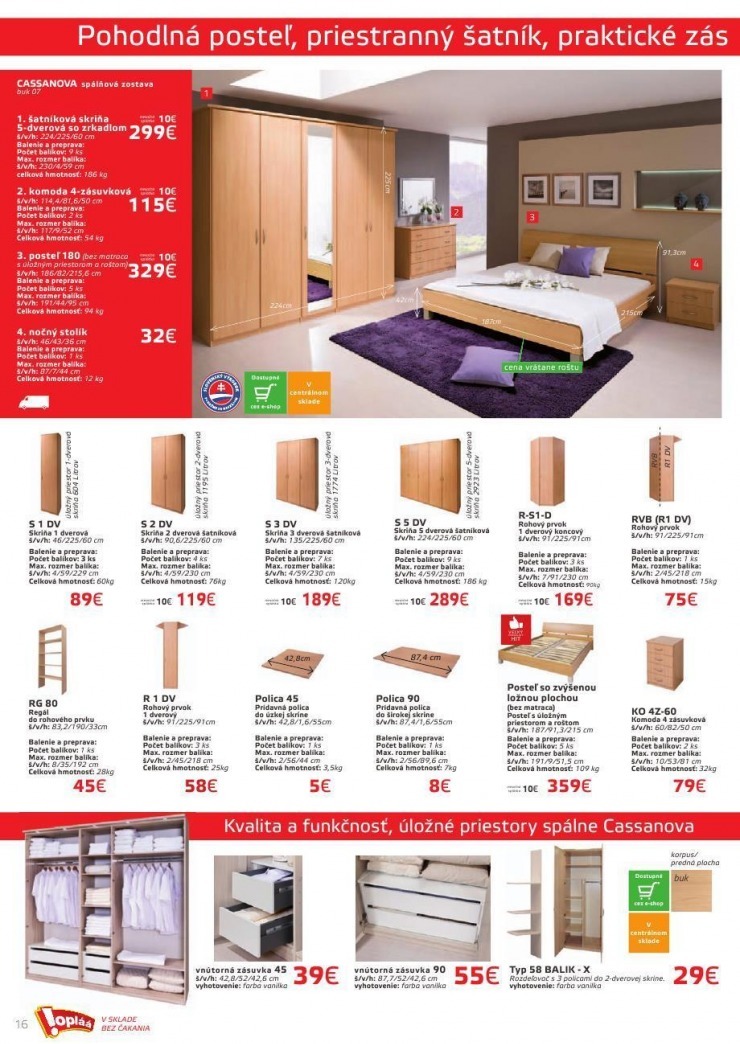 leták Decodom katalóg - OPLAA strana 16 leták Decodom katalóg - OPLAA strana 16