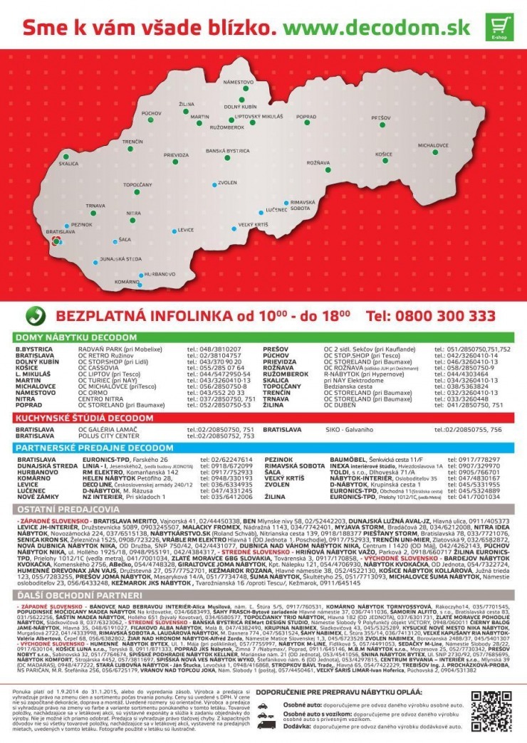 leták Decodom katalóg - OPLAA strana 24 leták Decodom katalóg - OPLAA strana 24