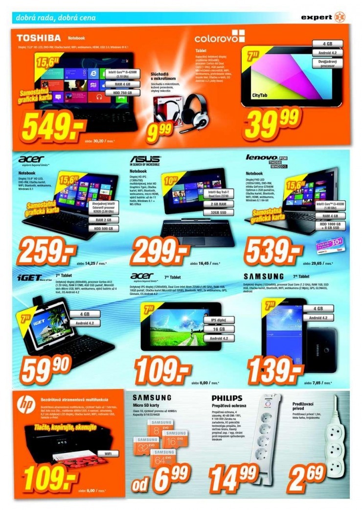 leták Expert Elektro leták - super ceny strana 4 leták Expert Elektro leták - super ceny strana 4
