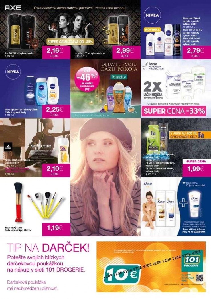 leták jedinečná ponuka 101 Drogerie strana 3 leták jedinečná ponuka 101 Drogerie strana 3