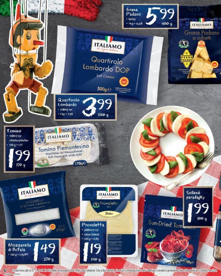 leták leták Lidl - Talianske týždne strana 6 leták leták Lidl - Talianske týždne strana 6
