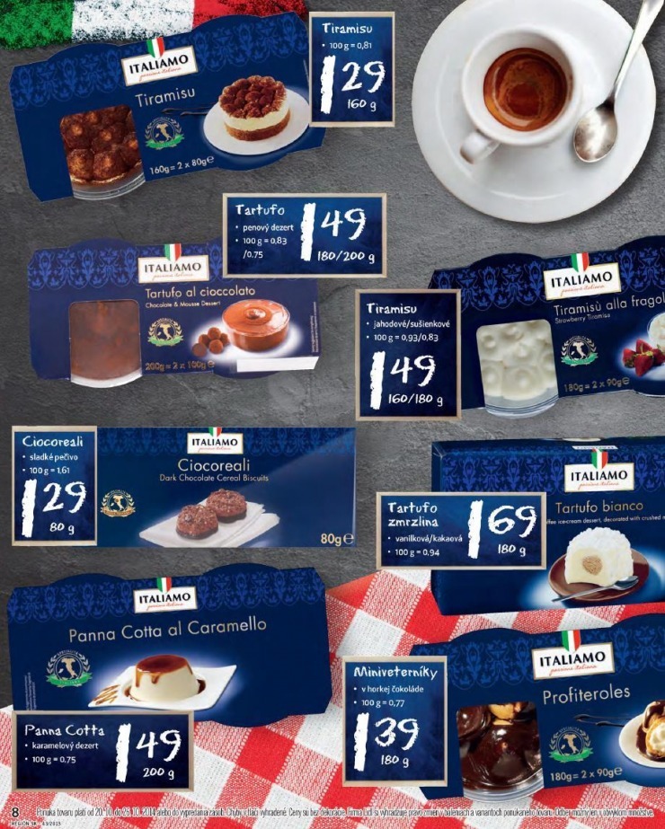 leták leták Lidl - Talianske týždne strana 8 leták leták Lidl - Talianske týždne strana 8
