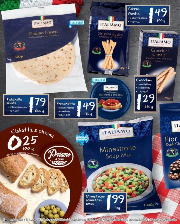 leták leták Lidl - Talianske týždne strana 10 leták leták Lidl - Talianske týždne strana 10