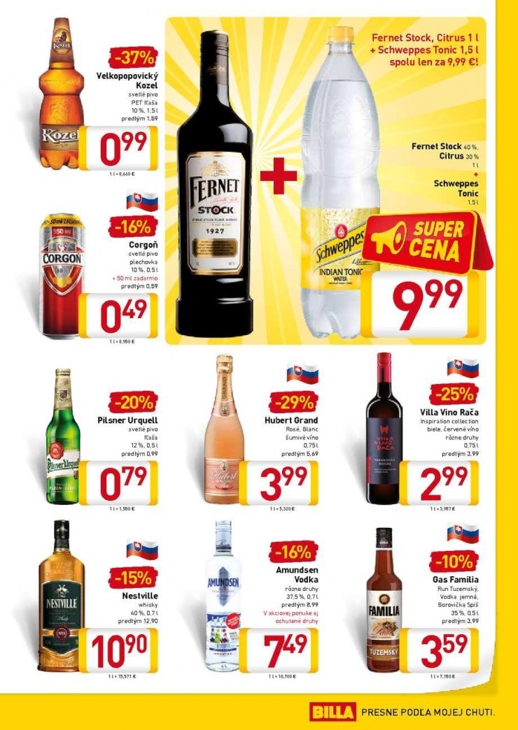 leták aktuálna ponuka Billa strana 11 leták aktuálna ponuka Billa strana 11
