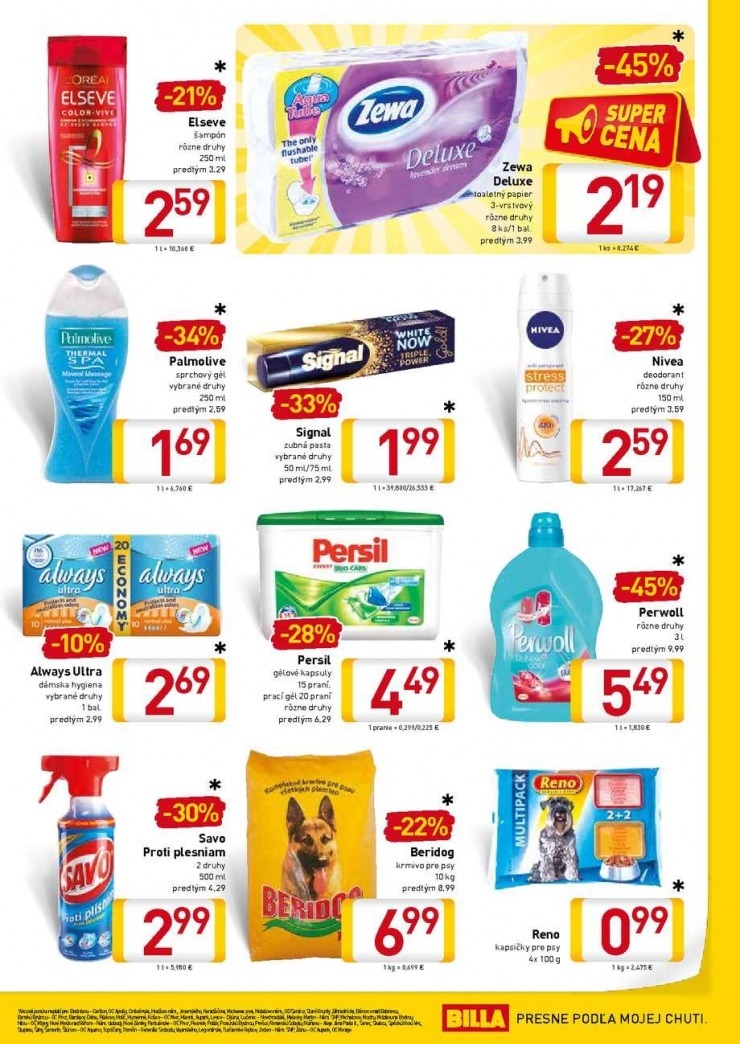 leták aktuálna ponuka Billa strana 13 leták aktuálna ponuka Billa strana 13