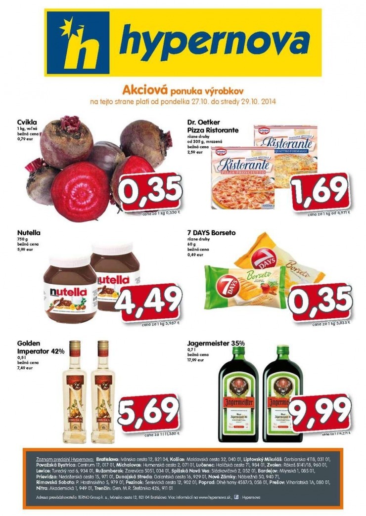 leták Hypernova akciový leták strana 12 leták Hypernova akciový leták strana 12
