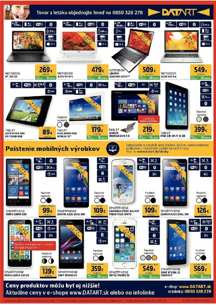 leták exkluzívny leták Datart strana 7 leták exkluzívny leták Datart strana 7
