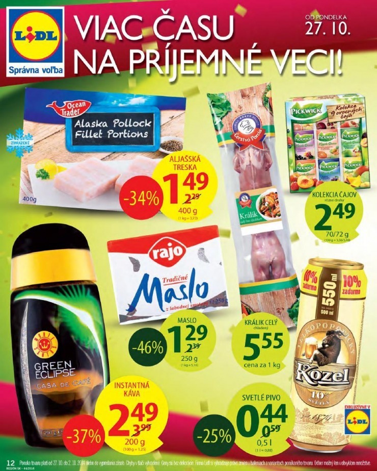 leták aktuálna ponuka Lidl strana 12 leták aktuálna ponuka Lidl strana 12