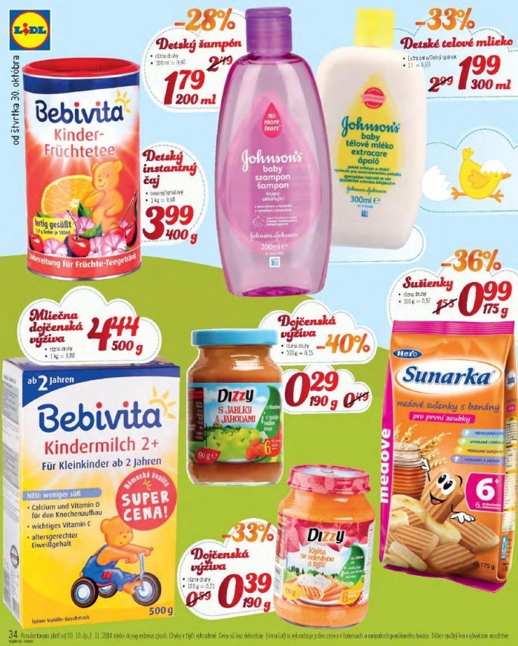 leták aktuálna ponuka Lidl strana 34 leták aktuálna ponuka Lidl strana 34