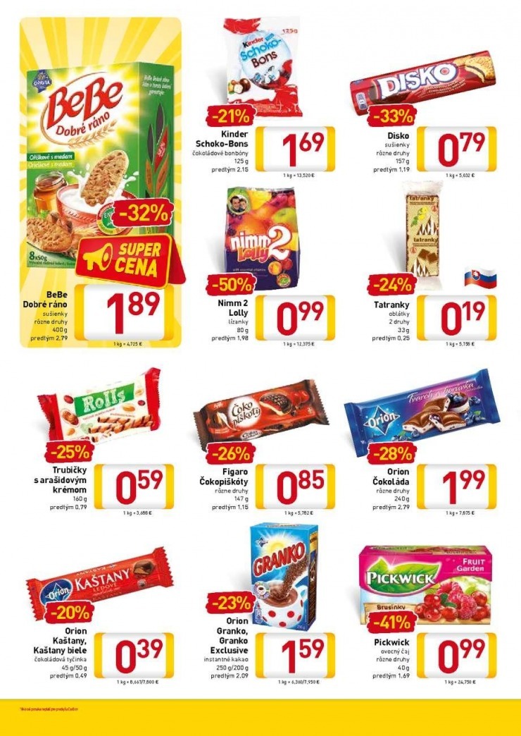 leták Billa akčný leták strana 8 leták Billa akčný leták strana 8