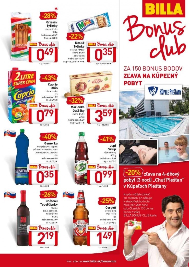 leták Billa akčný leták strana 11 leták Billa akčný leták strana 11