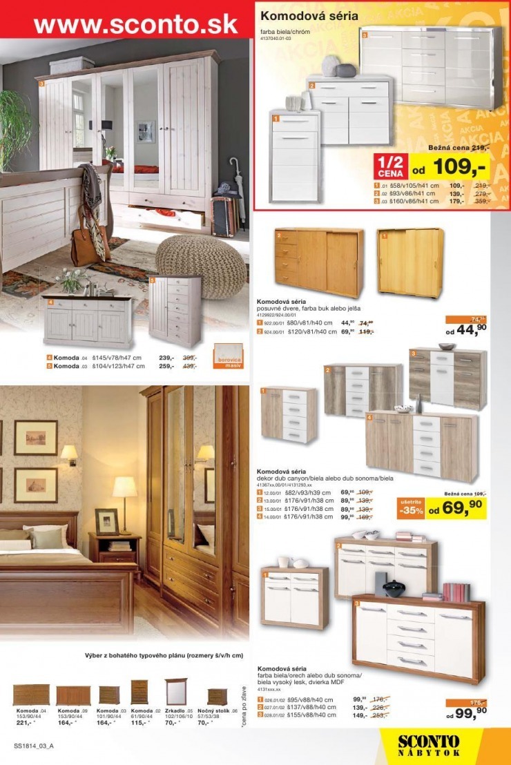 leták Sconto špeciálny leták strana 3 leták Sconto špeciálny leták strana 3